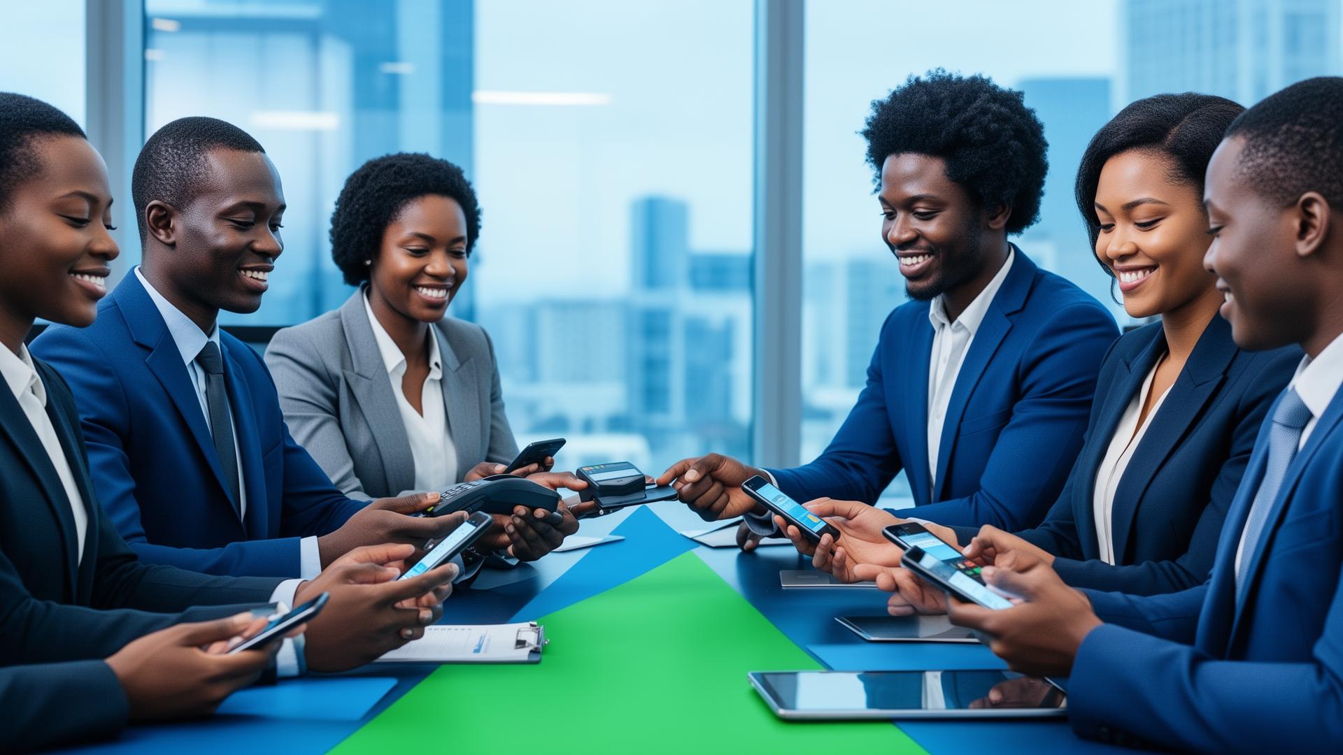 Mobile money payments in Uganda